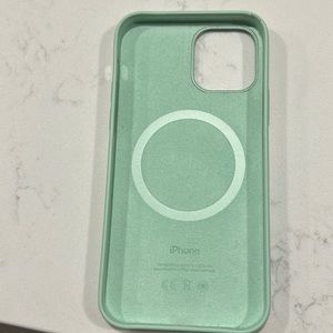 iPhone 12 mag safe case. Mint green
